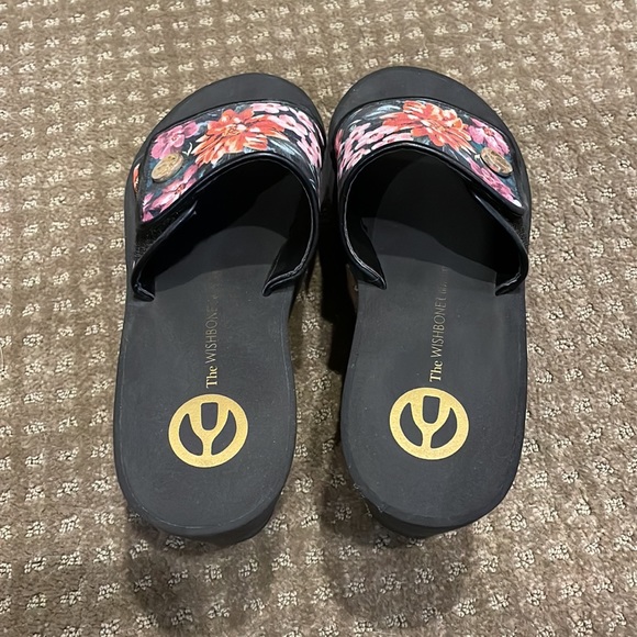 The wishbone collection platform sandals - Picture 5 of 6